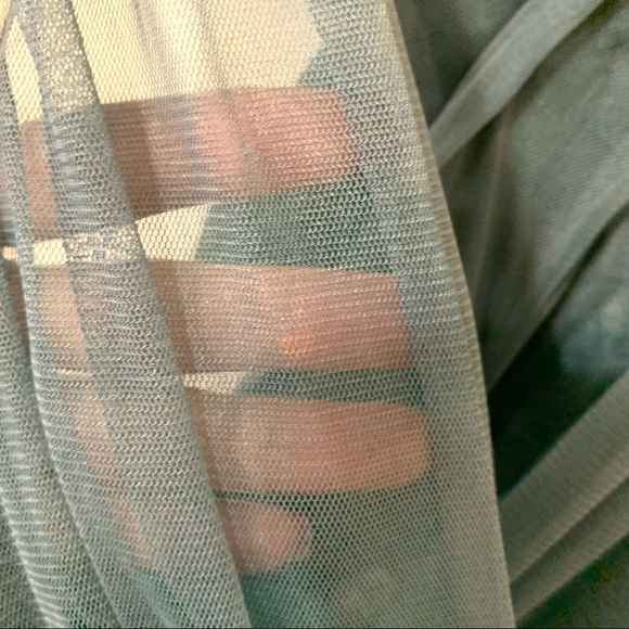 NWT Anthropologie Hitherto Party Dress Green Sz 4 - Picture 13 of 16